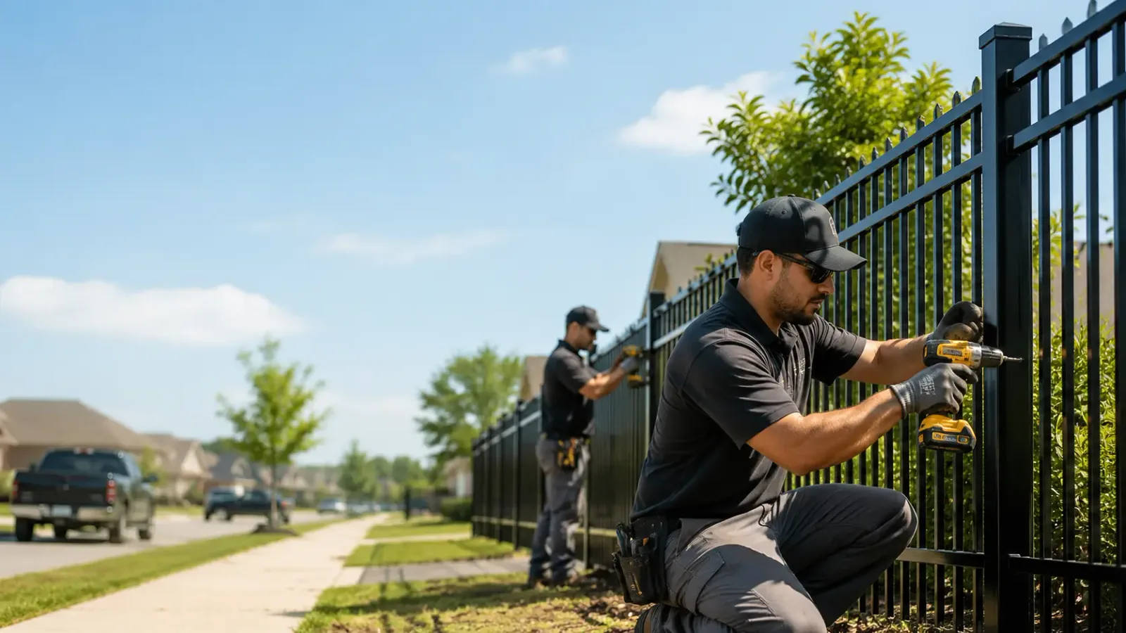 Metal Fence Installation in Bellwood, AL